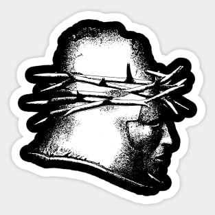 Penitent's Broken Helmet Sticker